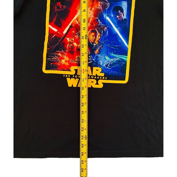 STAR WARS T-Shirt The Force Awakens Movie Galaxy Premiere Collection Size Large - Picture 5 of 11